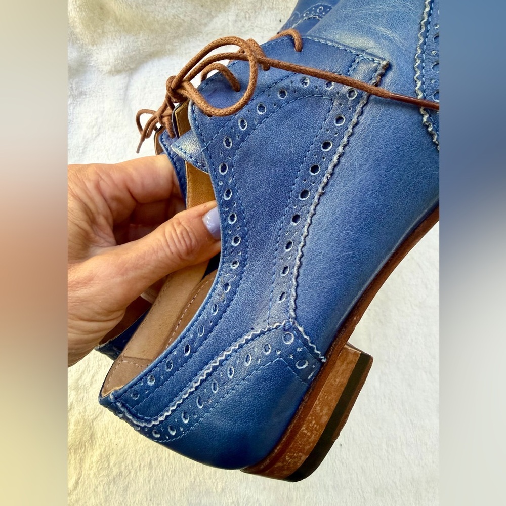 L’artigiano Sorrentino Blue Size 40
US 9 Oxford Shoes Leather Lace Up Classic - Picture 14 of 16